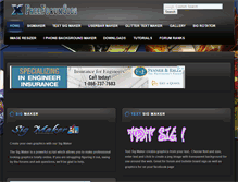 Tablet Screenshot of freeforumsigs.com